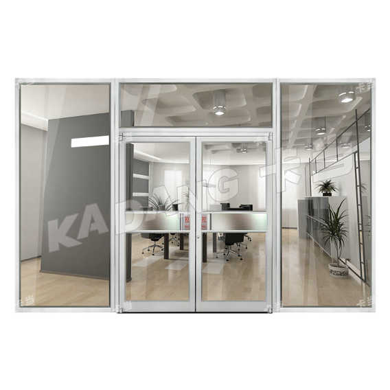 橱窗与门体的搭配方案三