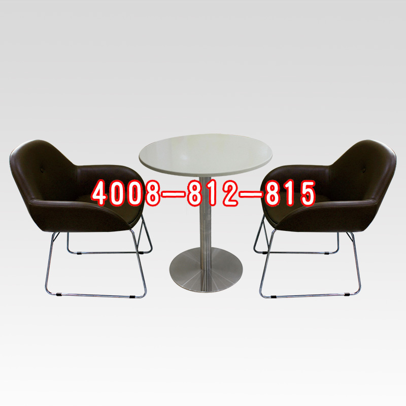 休闲椅两人桌组合